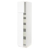 SEKTION / MAXIMERA High cb w 2 doors/shelves/5 drawers