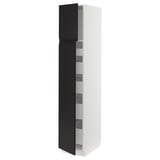 SEKTION / MAXIMERA High cb w 2 doors/shelves/5 drawers