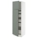 SEKTION / MAXIMERA High cb w 2 doors/shelves/5 drawers
