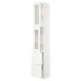 SEKTION / MAXIMERA High cb w 2 glass drs/2 drawers