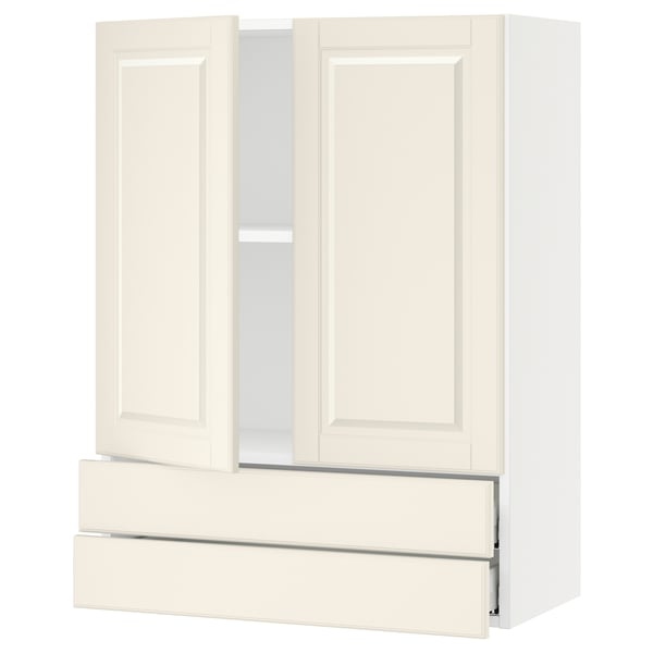 SEKTION / MAXIMERA Wall cabinet w 2 doors/2 drawers