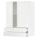 SEKTION / MAXIMERA Wall cabinet w 2 doors/2 drawers