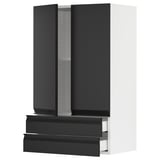 SEKTION / MAXIMERA Wall cabinet w 2 doors/2 drawers