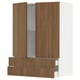 SEKTION / MAXIMERA Wall cabinet w 2 doors/2 drawers
