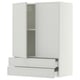 SEKTION / MAXIMERA Wall cabinet w 2 doors/2 drawers