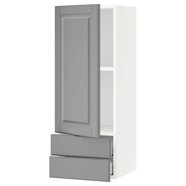 SEKTION / MAXIMERA Wall cabinet with door/2 drawers