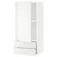 SEKTION / MAXIMERA Wall cabinet with door/2 drawers