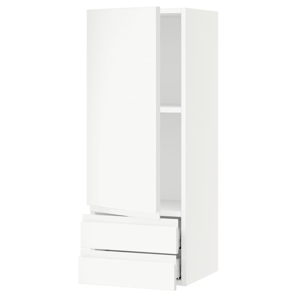 SEKTION / MAXIMERA Wall cabinet with door/2 drawers