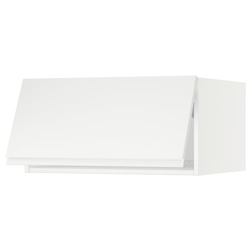 SEKTION kitchen cabinet, white, rectangular, sleek design, flat panel.