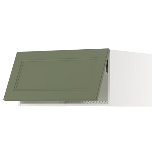 SEKTION kitchen cabinet: olive green, rectangular, modern design, 19mm thick