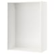 SEKTION Wall cabinet frame, white, 76x38x102 cm