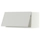 SEKTION Wall cabinet horizontal, white/Aspudden light grey, 76x37x38 cm