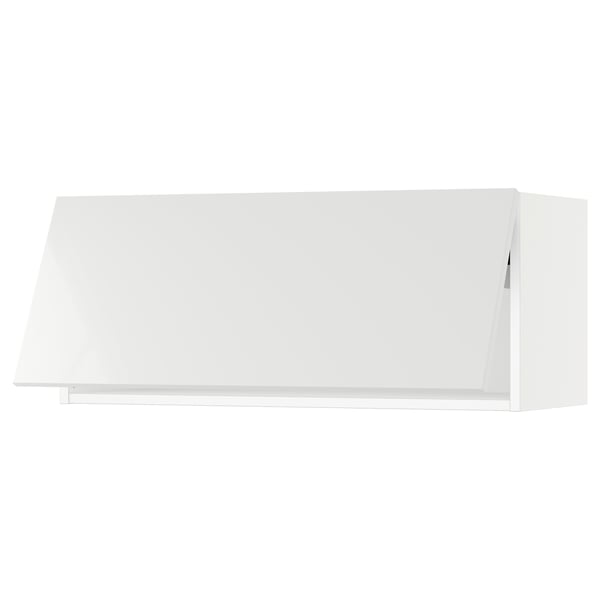 SEKTION Wall cabinet horizontal, white/Ringhult white, 91x37x38 cm