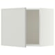 SEKTION Wall cabinet, white/Aspudden light grey, 61x37x51 cm