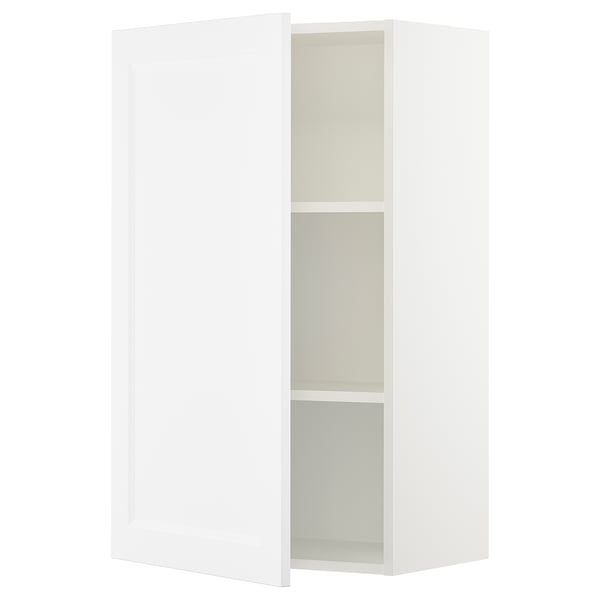 SEKTION Wall cabinet, white/Axstad matt white, 61x37x102 cm