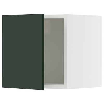 SEKTION Wall cabinet, white/Havstorp deep green, 38x37x38 cm