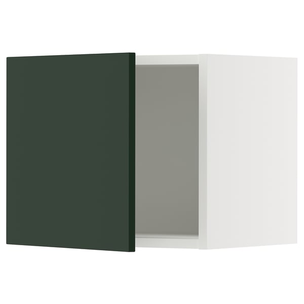SEKTION Wall cabinet, white/Havstorp deep green, 46x37x38 cm
