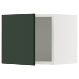 SEKTION Wall cabinet, white/Havstorp deep green, 46x37x38 cm