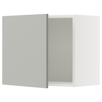SEKTION Wall cabinet, white/Havstorp light grey, 61x37x51 cm