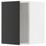 SEKTION Wall cabinet, white/Nickebo matt anthracite, 38x37x51 cm