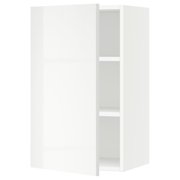 SEKTION Wall cabinet, white/Ringhult white, 46x37x76 cm