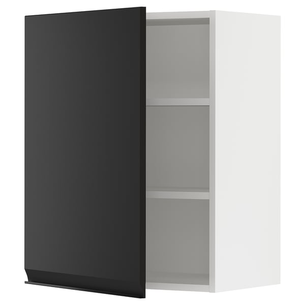 SEKTION Wall cabinet, white/Upplöv matt anthracite, 61x37x76 cm