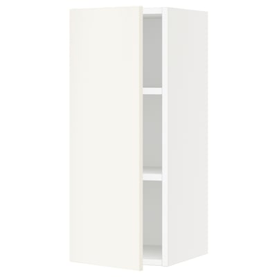 SEKTION Wall cabinet, white/Veddinge white, 31x37x76 cm