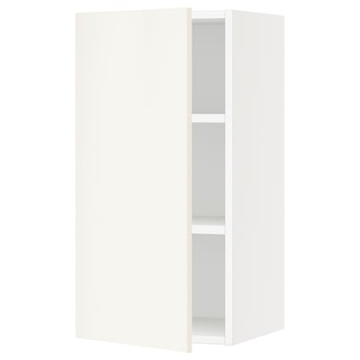 SEKTION Wall cabinet, white/Veddinge white, 38x37x76 cm