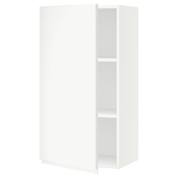 SEKTION Wall cabinet, white/Voxtorp matt white, 53x37x102 cm