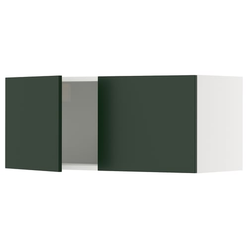 SEKTION kitchen unit, dark green, rectangular, modern, wall-mounted.