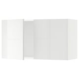 SEKTION Wall cabinet with 2 doors, white/Ringhult white, 91x37x51 cm