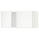 SEKTION Wall cabinet with 2 doors, white/Voxtorp matt white, 76x37x38 cm