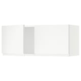SEKTION Wall cabinet with 2 doors, white/Voxtorp matt white, 91x37x38 cm