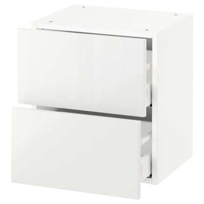 SEKTION Wall cabinet with 2 drawers