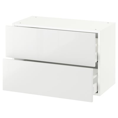 SEKTION Wall cabinet with 2 drawers