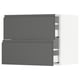 SEKTION Wall cabinet with 2 drawers