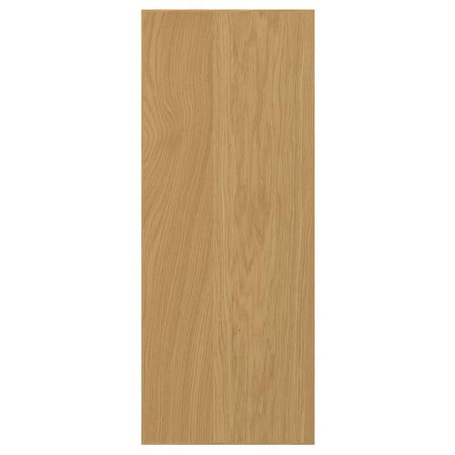 A light brown SINARP wooden door made of oak veneer, with a rectangular shape and simple design.