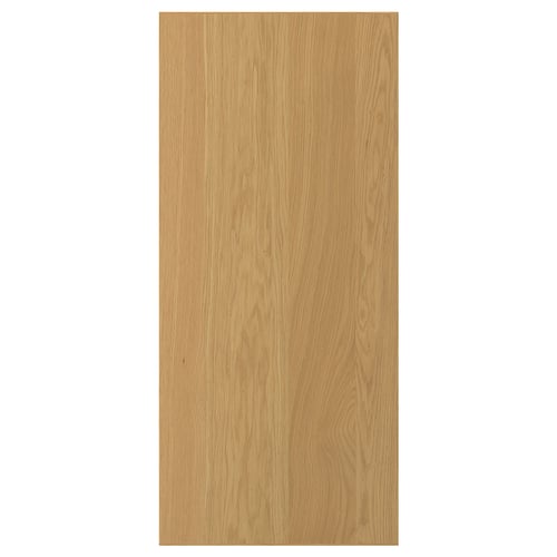 SINARP oak wooden door, natural colour, rectangular shape, veneer finish.