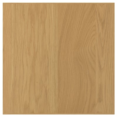 SINARP Drawer front, oak veneer, 38x38 cm