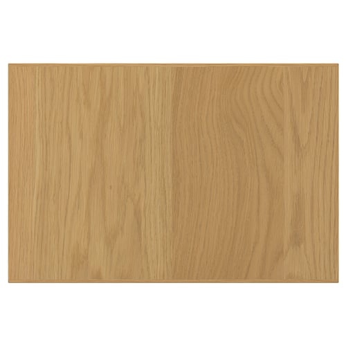 Wooden panel SINARP. Light brown colour, oak material, rectangular, smooth design.