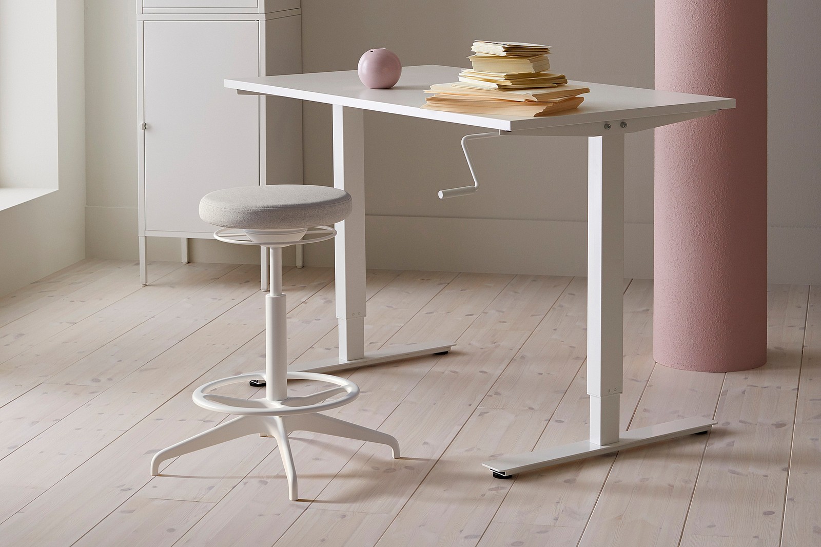 SKARSTA Table top, white, 120x70 cm IKEA