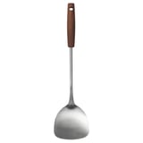 SLITSTARK Spatula, stainless steel/walnut
