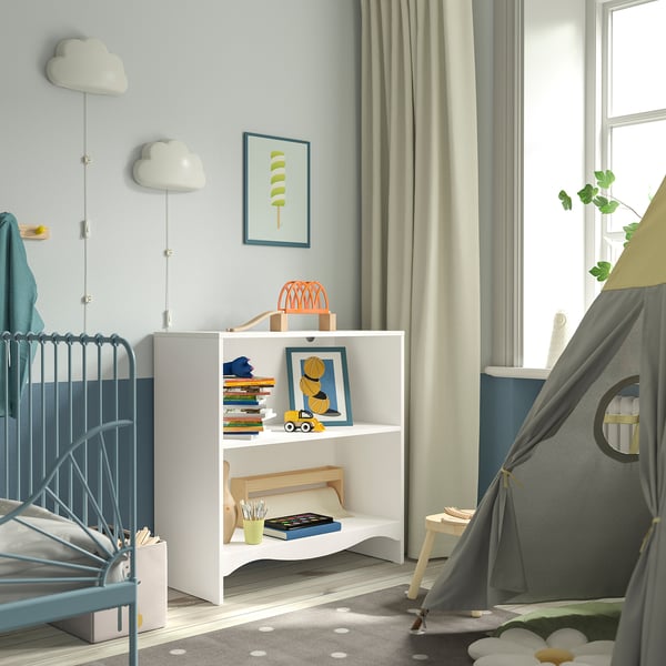 SMÅGÖRA Changing table/bookshelf, white