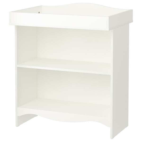 SMÅGÖRA Changing table/bookshelf, white