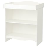 SMÅGÖRA Changing table/bookshelf, white
