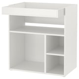 SMÅSTAD Changing table/desk, white