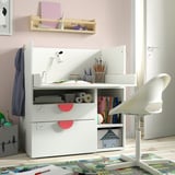 SMÅSTAD Changing table, white white/with 3 drawers, 90x80x100 cm