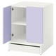Option: SMÅSTAD / UPPFÖRA Cabinet, white lilac/with 1 shelf, 60x65x76 cm