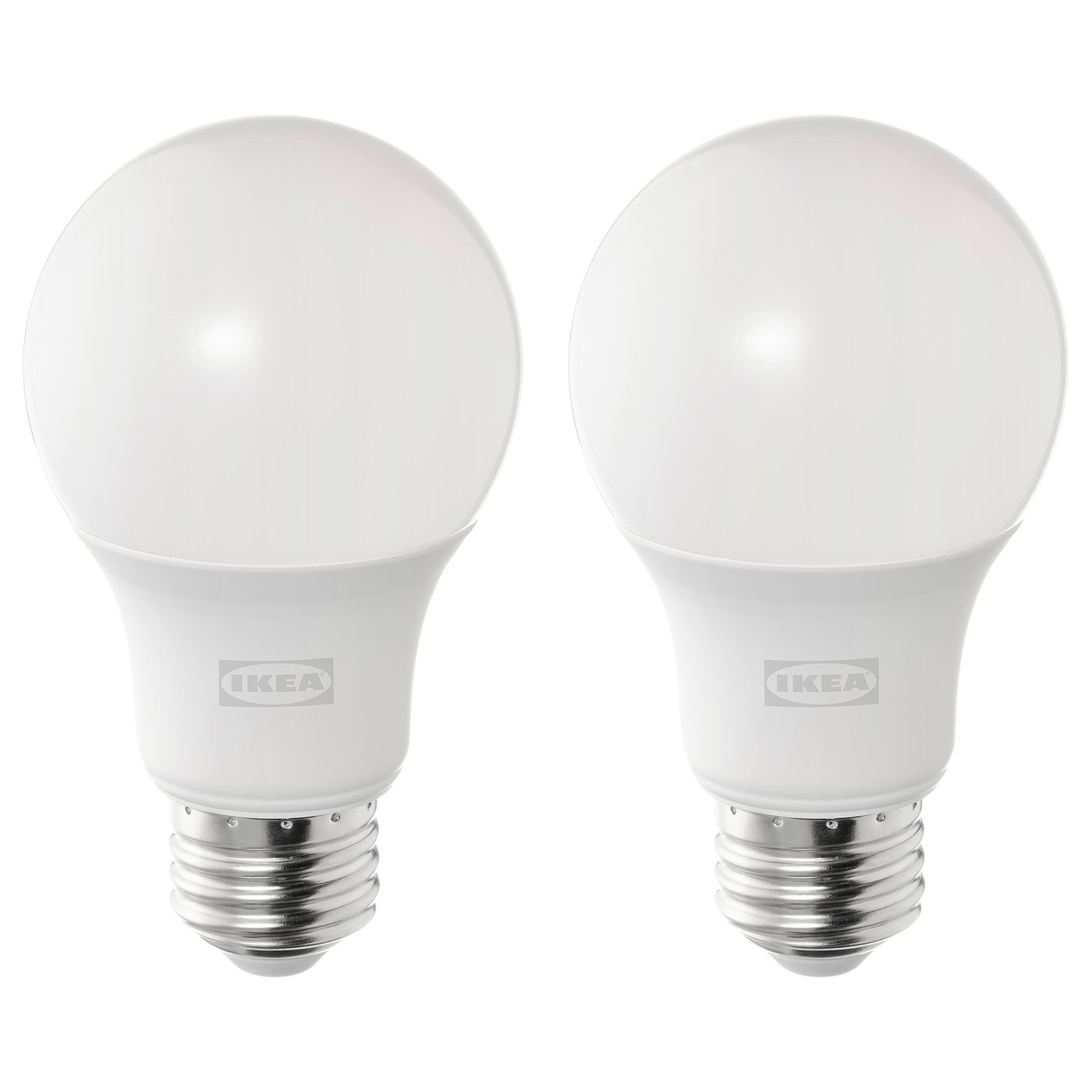SOLHETTA LED bulb E26 800 lumen, dimmable/globe opal white
