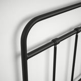 STJÄRNÖ Bed frame, anthracite, Full